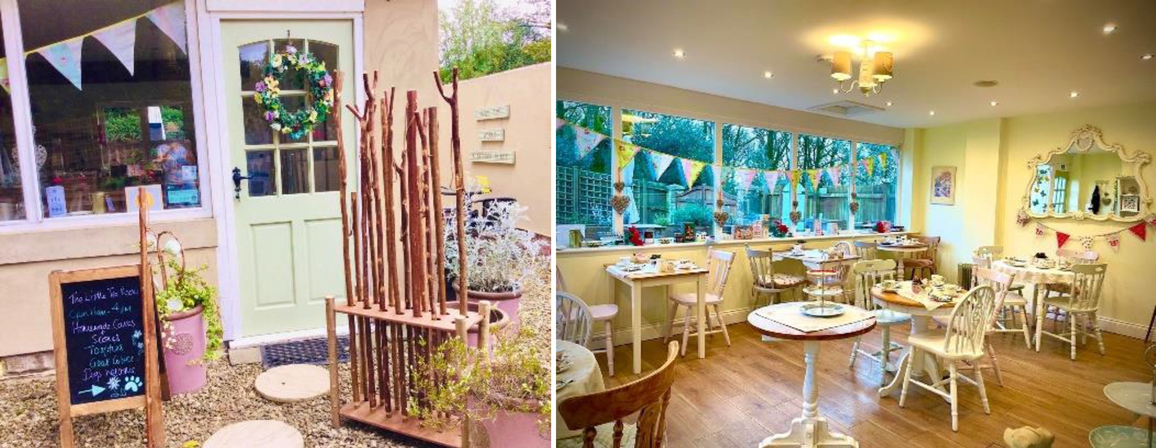 Photos from the Facebook page for The Little Tea Room at Higher Derbyshire’s